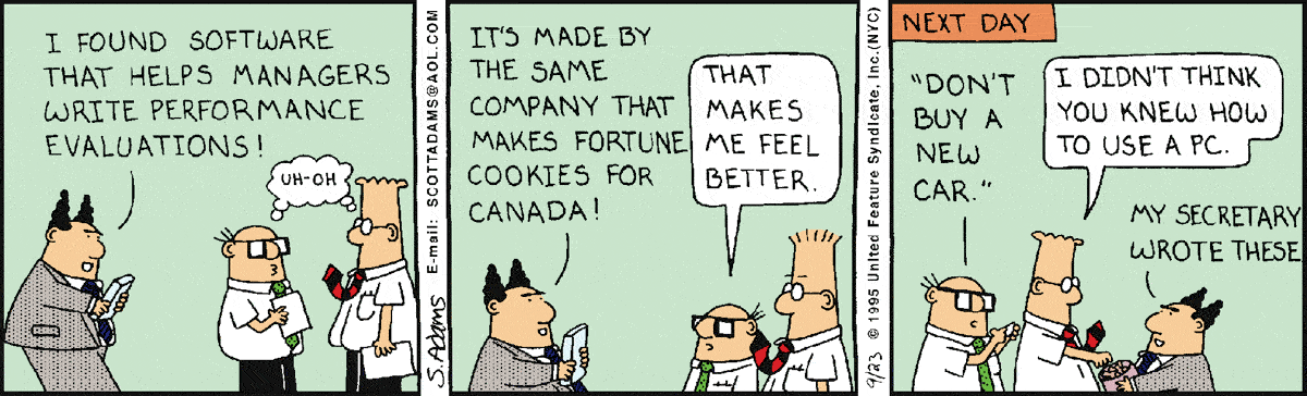 Dilbert Cartoon